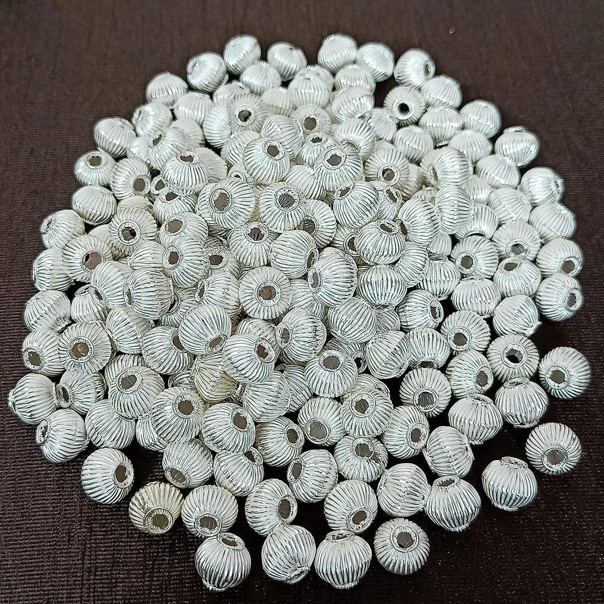 925 Silver Moti Sahu Bachde Ahoi Mata Dane Moti for Pendant (D2)