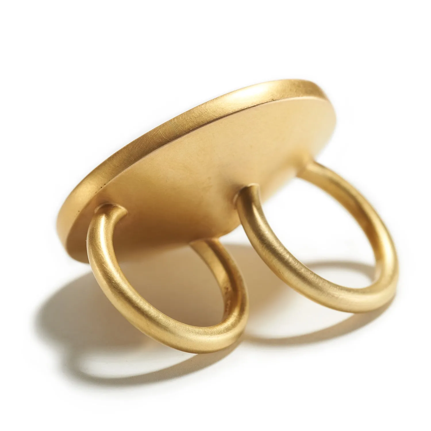 Aqua Oval Ring