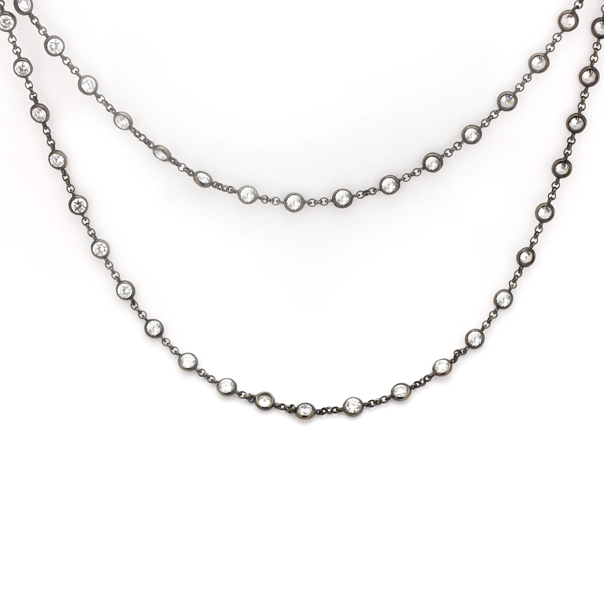 Black Layering Necklace