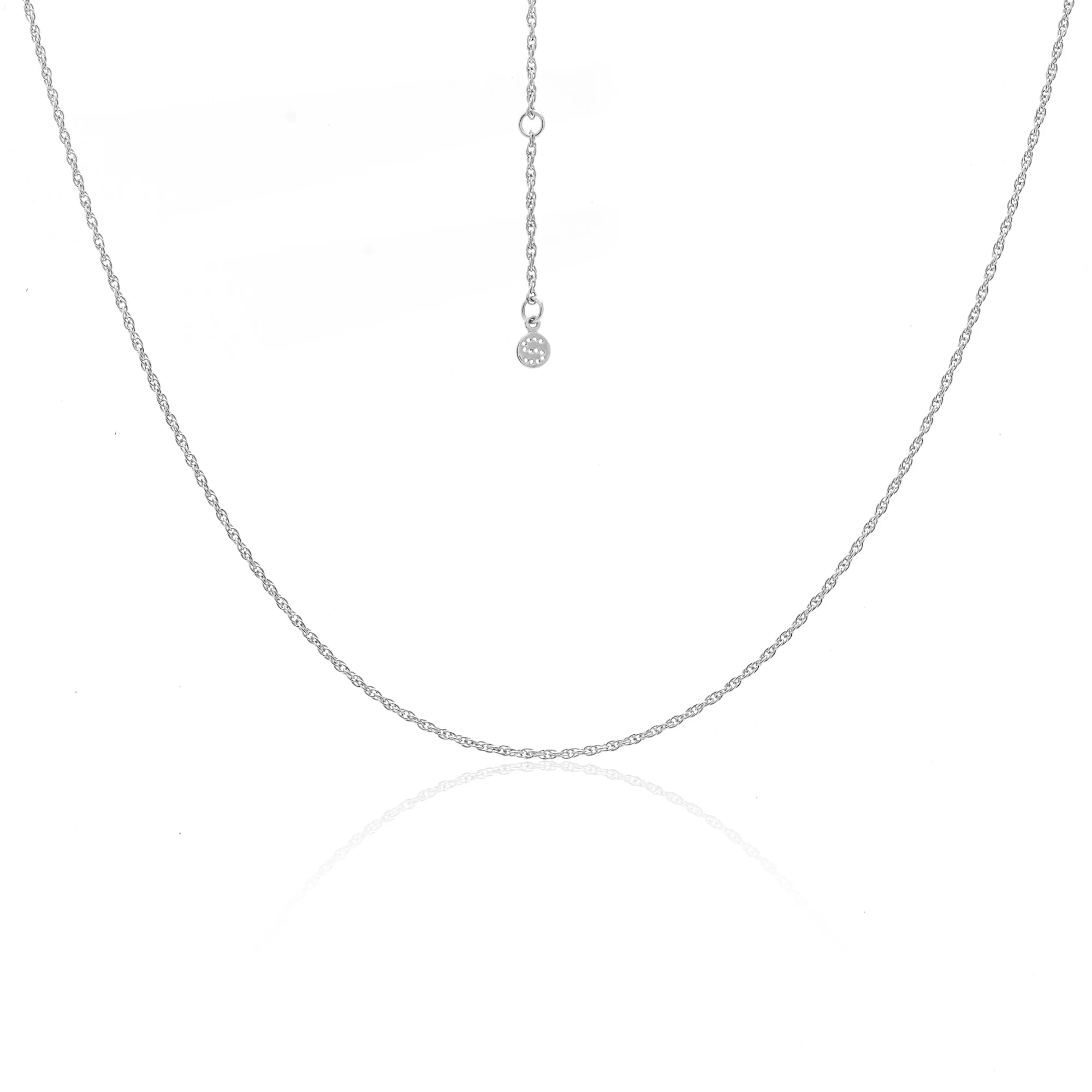 Fine Rope / Necklace / Silver