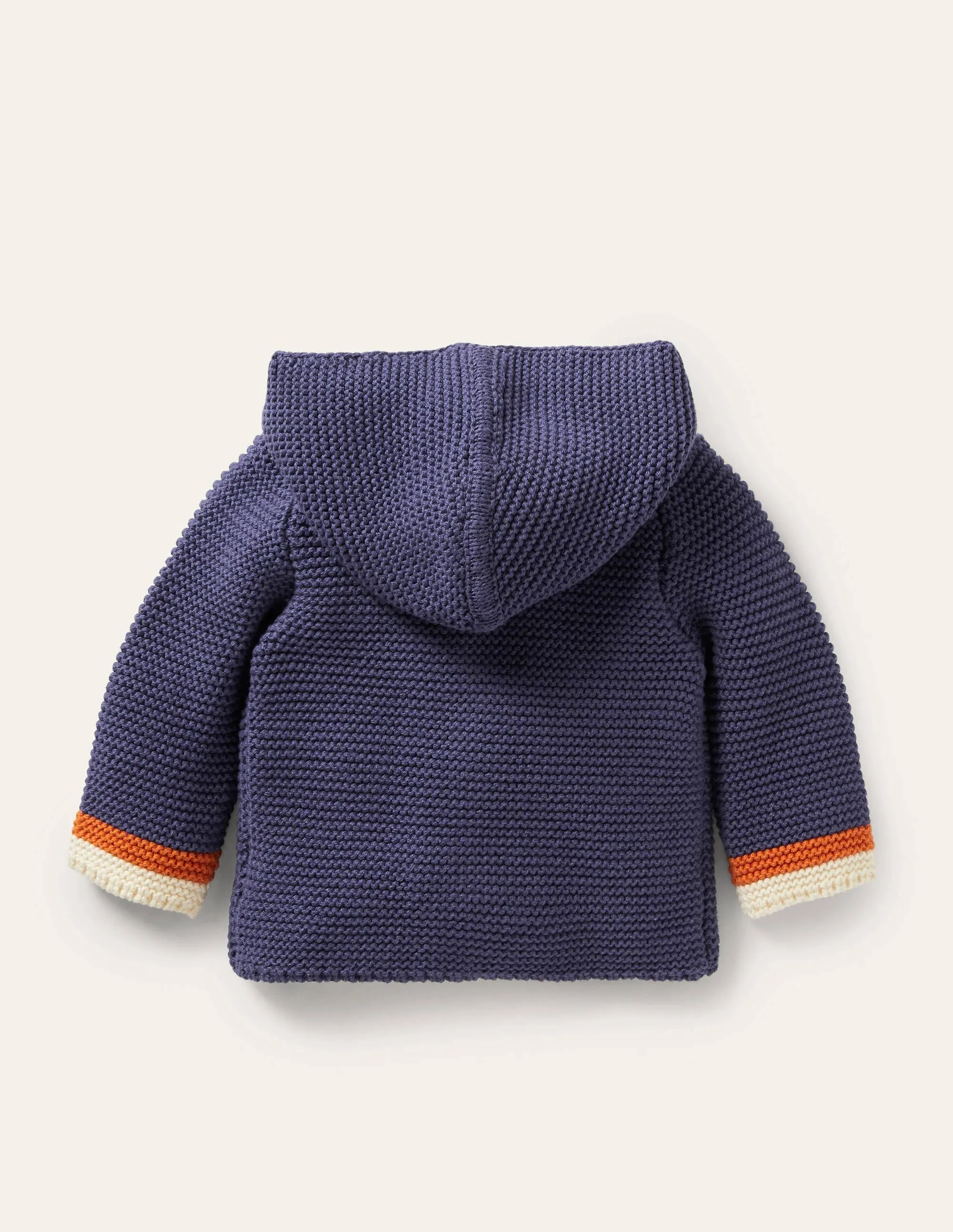 Knitted Jacket-Starboard Blue Animals