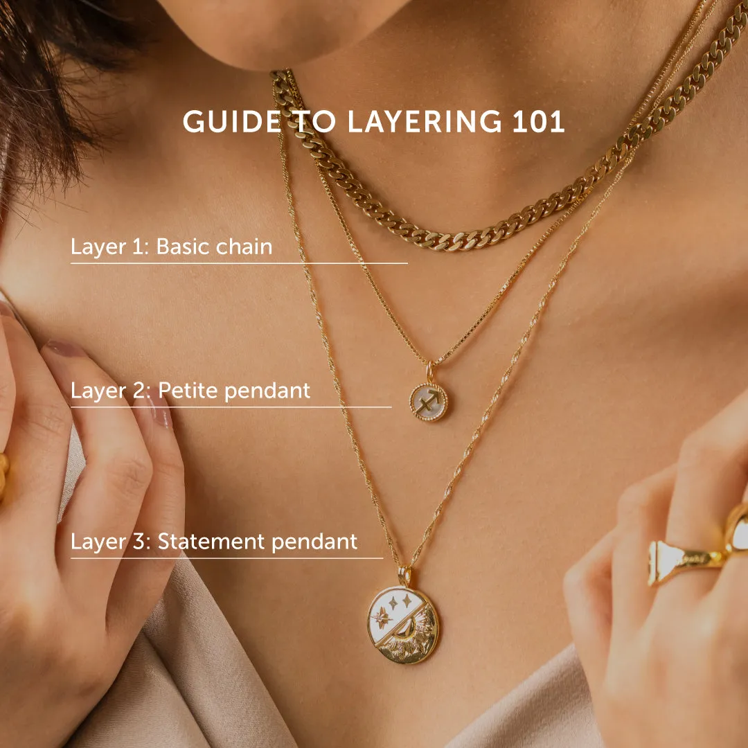 Petite Sunseeker 14K Gold Vermeil Necklace