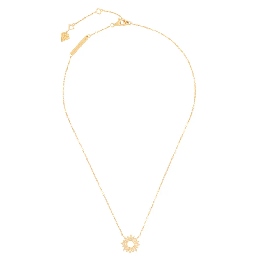 Petite Sunseeker 14K Gold Vermeil Necklace