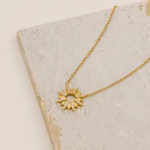 Petite Sunseeker 14K Gold Vermeil Necklace