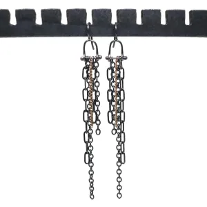Riptide Earrings- Hint of Gold